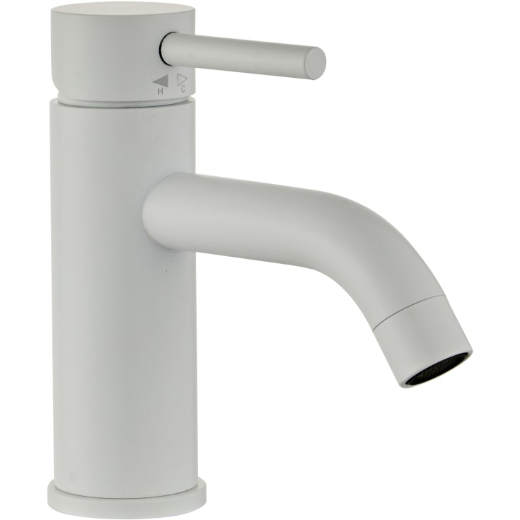 Zen Sanitary Slimline tvättställsblandare, vit