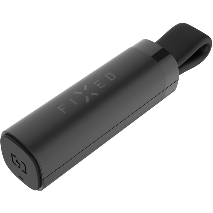 Fixed nyckelring med tracker, Apple Find My, svart