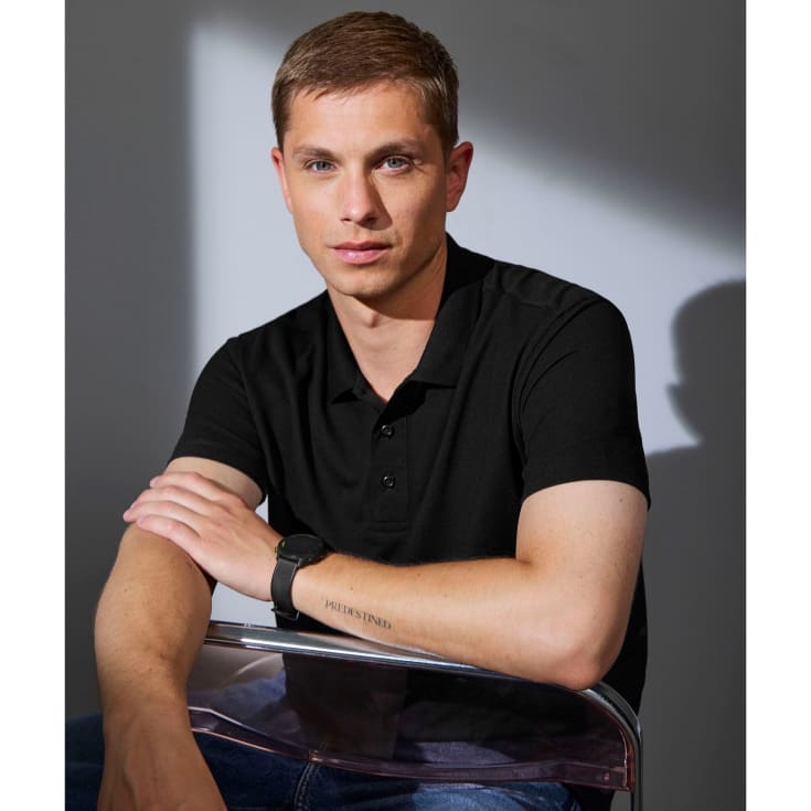 ID Ease polo T-shirt, Sort, L