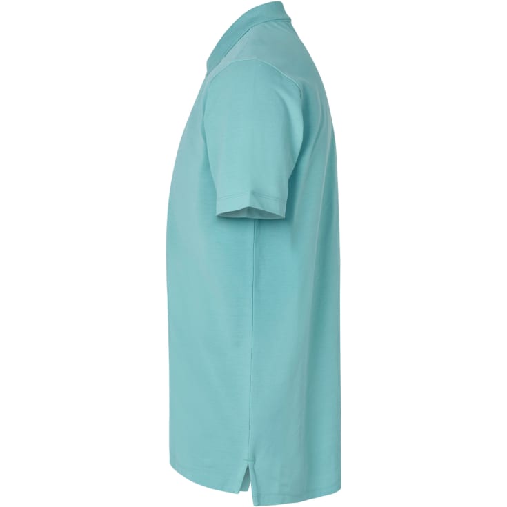 ID Ease polo T-shirt, Støvet Aqua, 2XL
