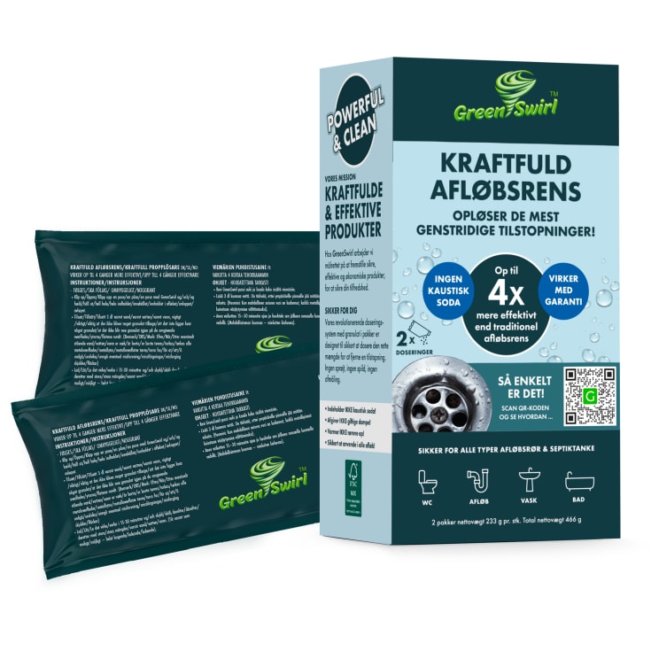 GreenSwirl afløbsrens