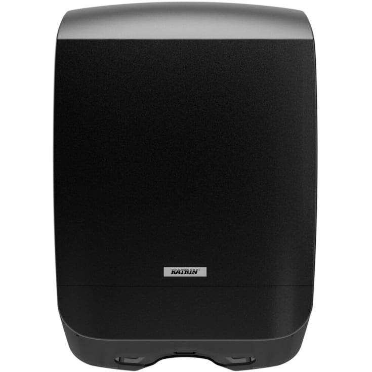 Katrin dispenser 77434 til håndklædeark M, plast, sort