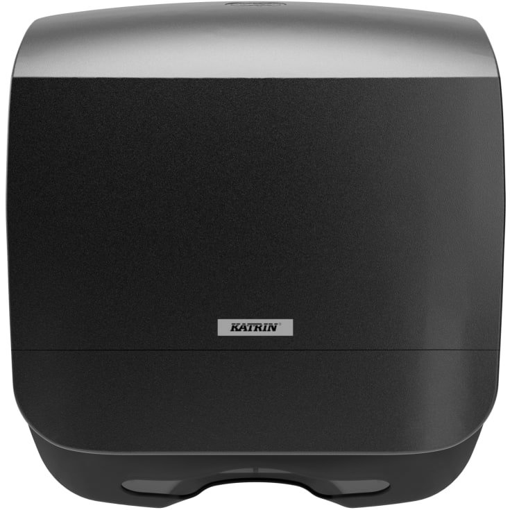 Katrin dispenser 88966 til håndklædeark S, plast, sort