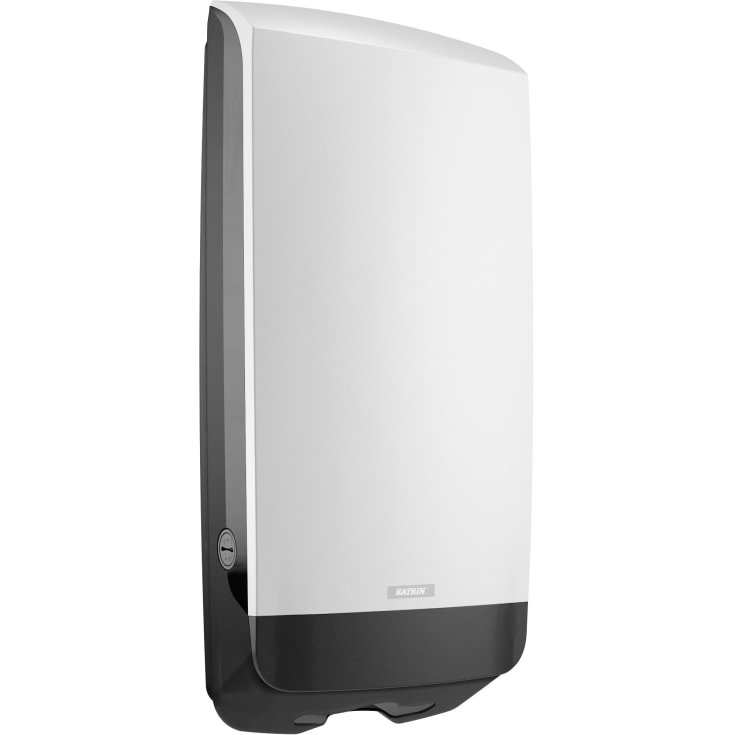 Katrin dispenser 89727 til håndklædeark XL, plast, hvid