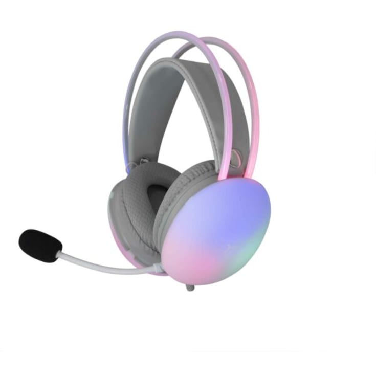 White Shark Firefly gamingheadset, vit