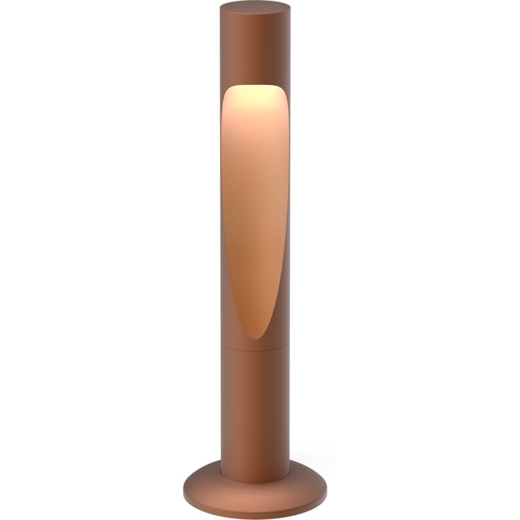 Louis Poulsen Flindt Garden pullert, 3000K, spyd, corten, lav