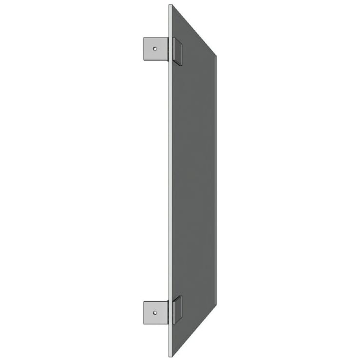 Vattenfri skiljevägg, härdat glas, 800x430mm