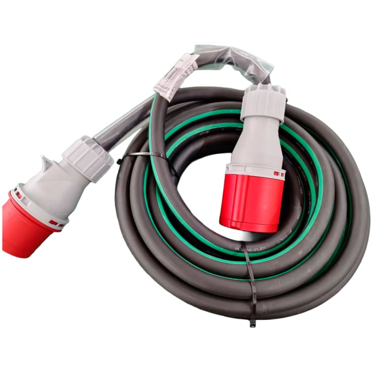 Alu Kabelsæt 25M 5G6mm² CEE 32A 5P 400V