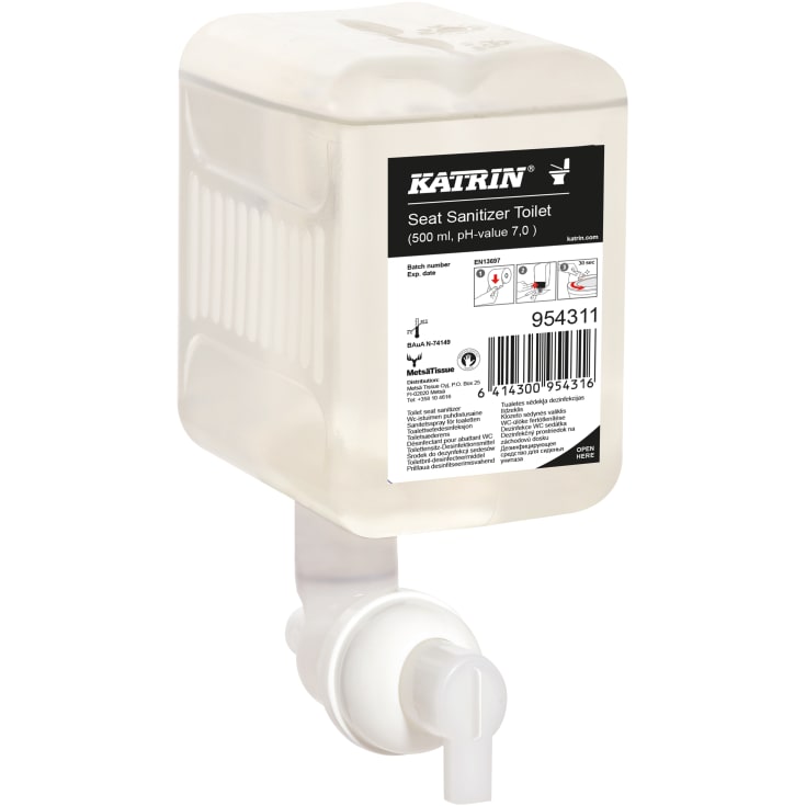 Katrin toiletsæde desinfektion 954311 til dispenser, 500 ml