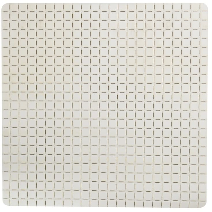 Spirella MSV Quadro halkmatta, 54x54 cm, vit