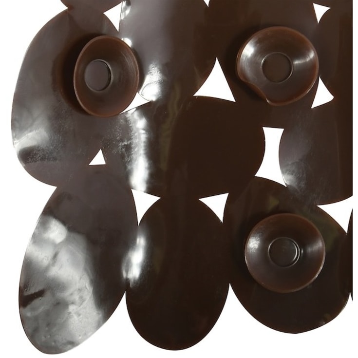 Spirella MSV Pebbles sklisikker matte, 68x35 cm, brun
