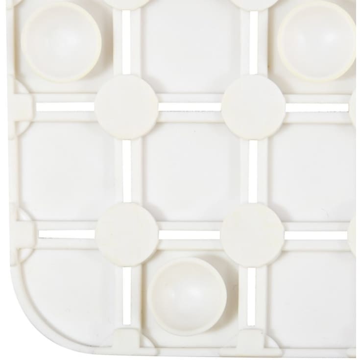 Spirella MSV Quadro halkmatta, 76x36 cm, vit