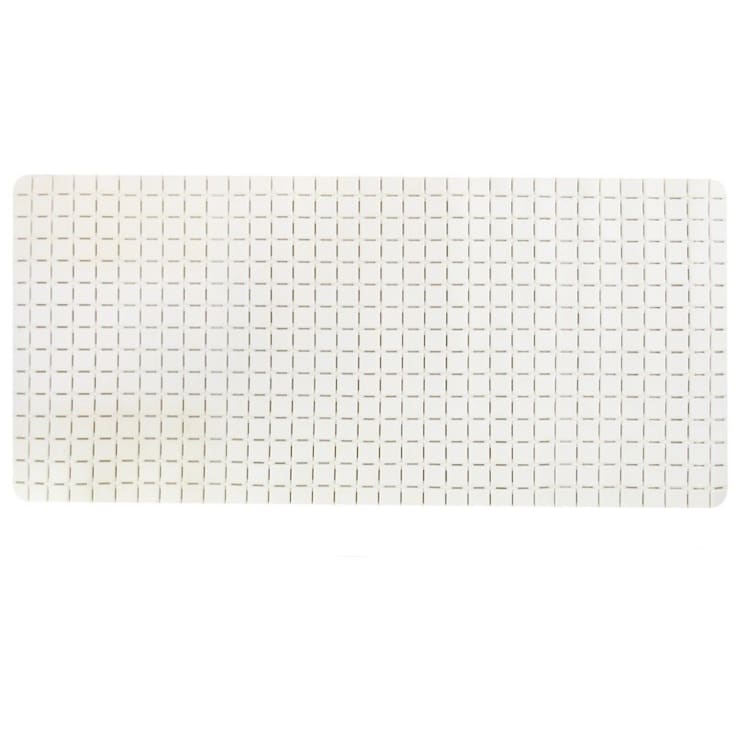 Spirella MSV Quadro sklisikker matte, 76x36 cm, hvit