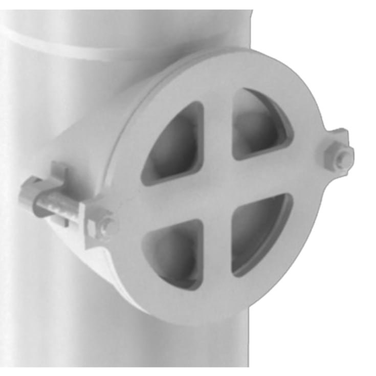 Aco Pipe dæksel til rottestop, rustfrit stål