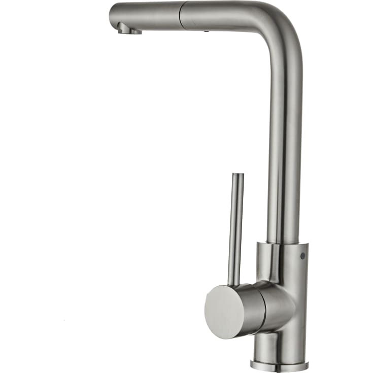 Zen Sanitary køkkenarmatur, udtrækstud, børstet rustfrit stål