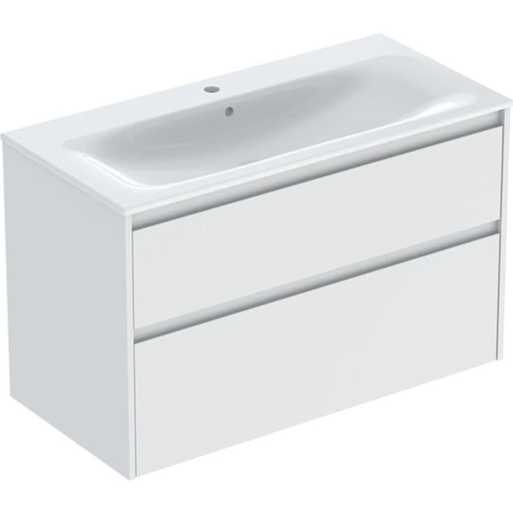 Ifö Sense Modern möbelpaket, 100x48 cm, matt vit