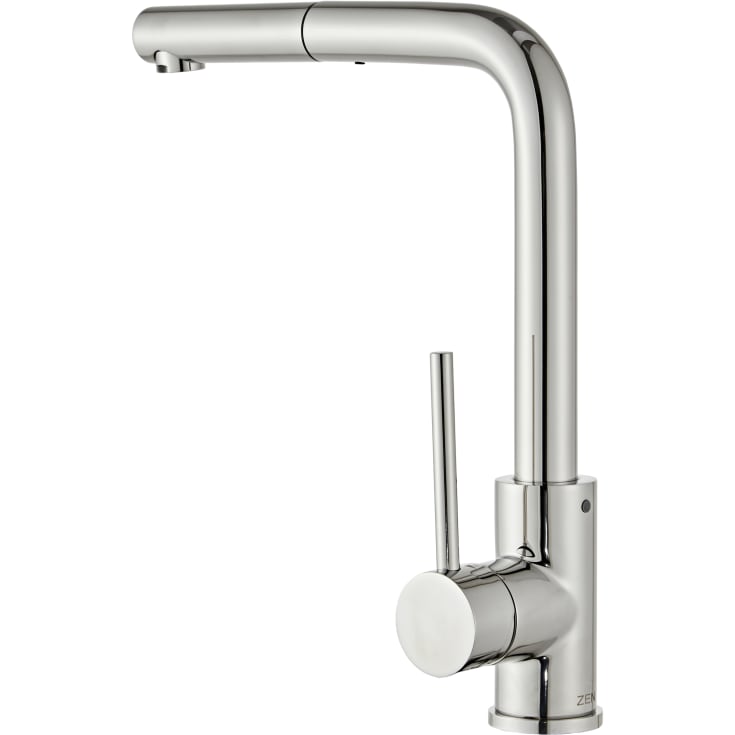 Zen Sanitary køkkenarmatur, udtrækstud, rustfrit stål