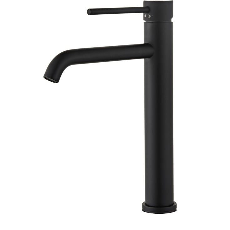 Zen Sanitary Slimline servantbatteri, sort