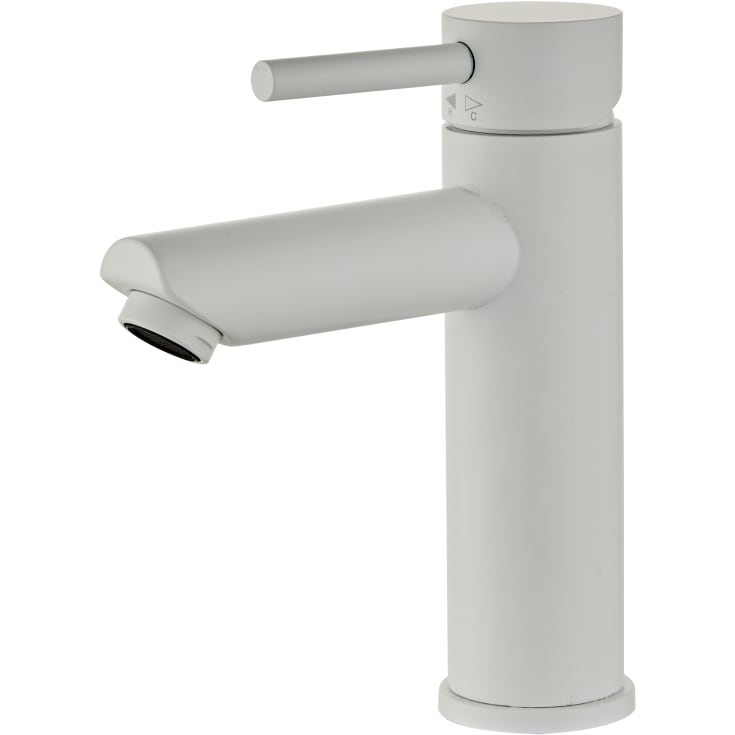 Zen Sanitary Slimline håndvaskarmatur, hvid