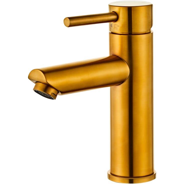 Zen Sanitary Slimline tvättställsblandare, mässing