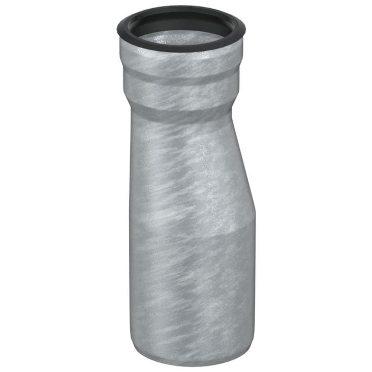 Aco GM-X overgangsrør, Ø100x125 mm, galvaniseret stål