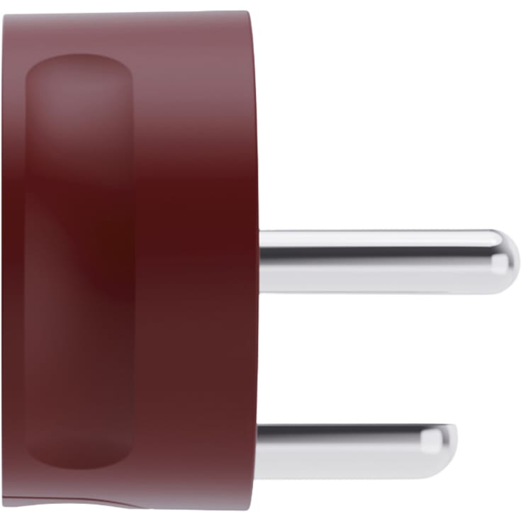 Norm stikprop, med jord, rød