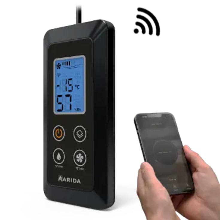 Arida Pro 25 affugter, hepa filter, wifi, 200 m²