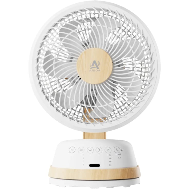 Arida Breeze bordsfläkt, vit