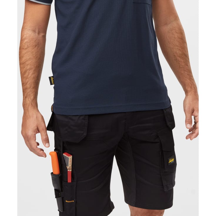 Snickers AllroundWork håndværkershorts 6151, Sort, 50