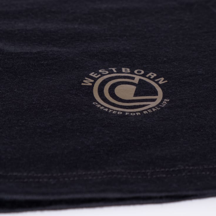 Westborn halsedisse i uld, sort