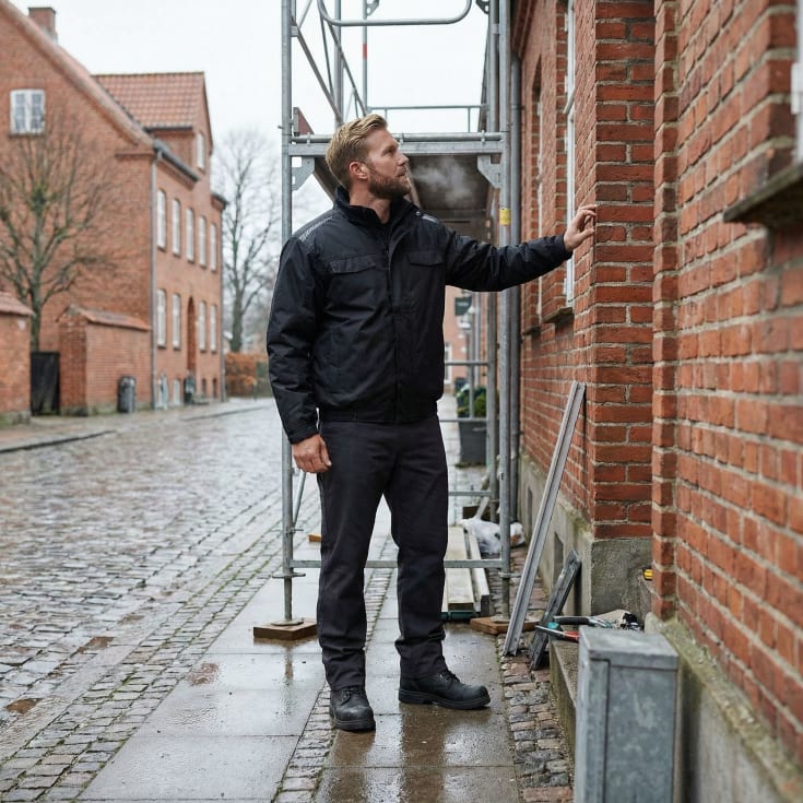 Westborn pilotjakke, Black, 2XL