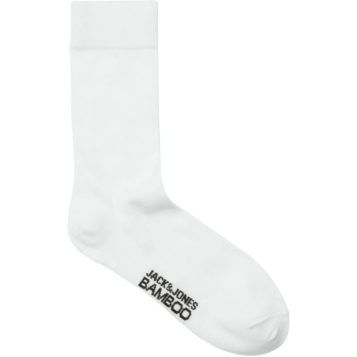 Jack & Jones JACBASIC 3-pak bambusstrømper, White, ONESIZE