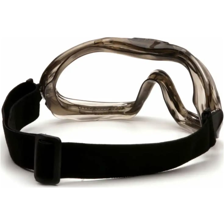 OS Goggle Pyramex sikkerhedsbriller, Klar/sort, ONESIZE