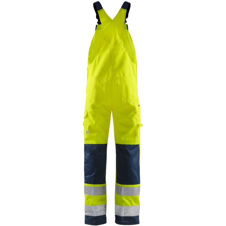 Fristads arbejdsoveralls 1001, Hi-Vis gul/marine, C56
