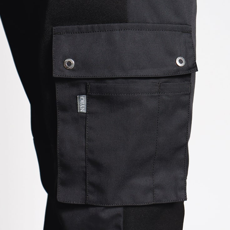 Nybo Workwear New Gen unisex bukser, Sort, 4XL