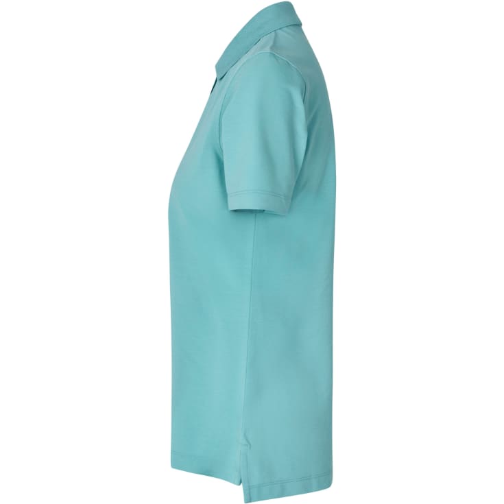 ID Ease dame polo T-shirt, Støvet Aqua, M