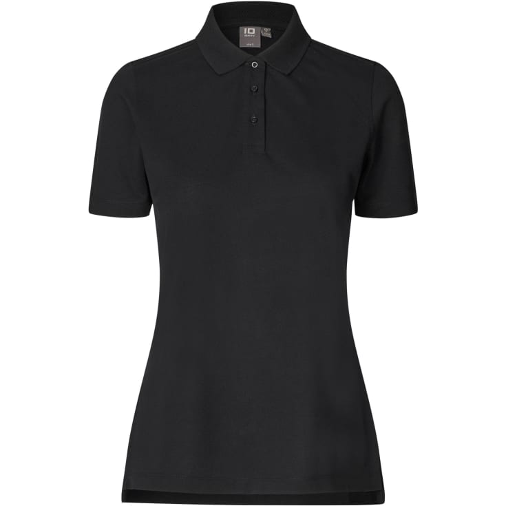 ID Ease dame polo T-shirt, Sort, M