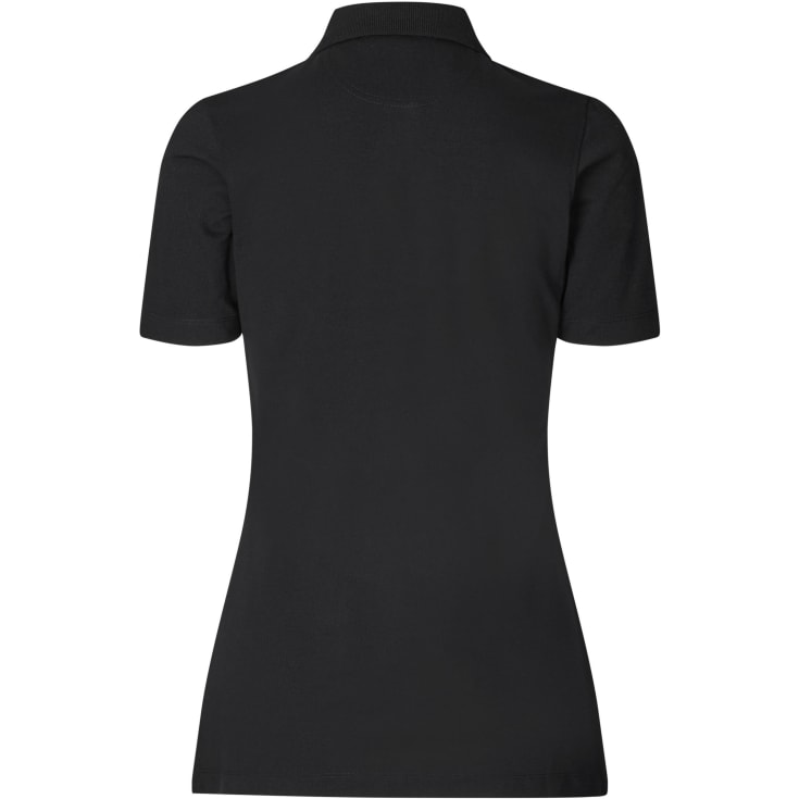 ID Ease dame polo T-shirt, Sort, M