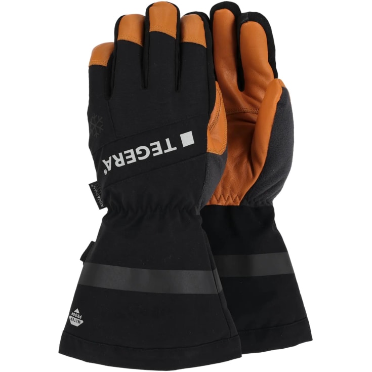 Tegera 6296 Subzero vinterhandsker, Sort, 10