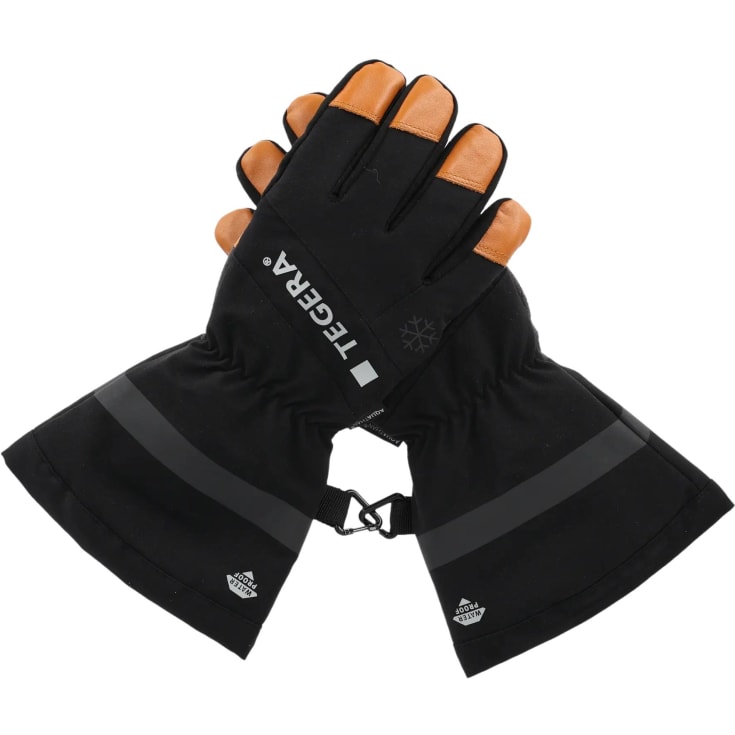 Tegera 6296 Subzero vinterhandsker, Sort, 10