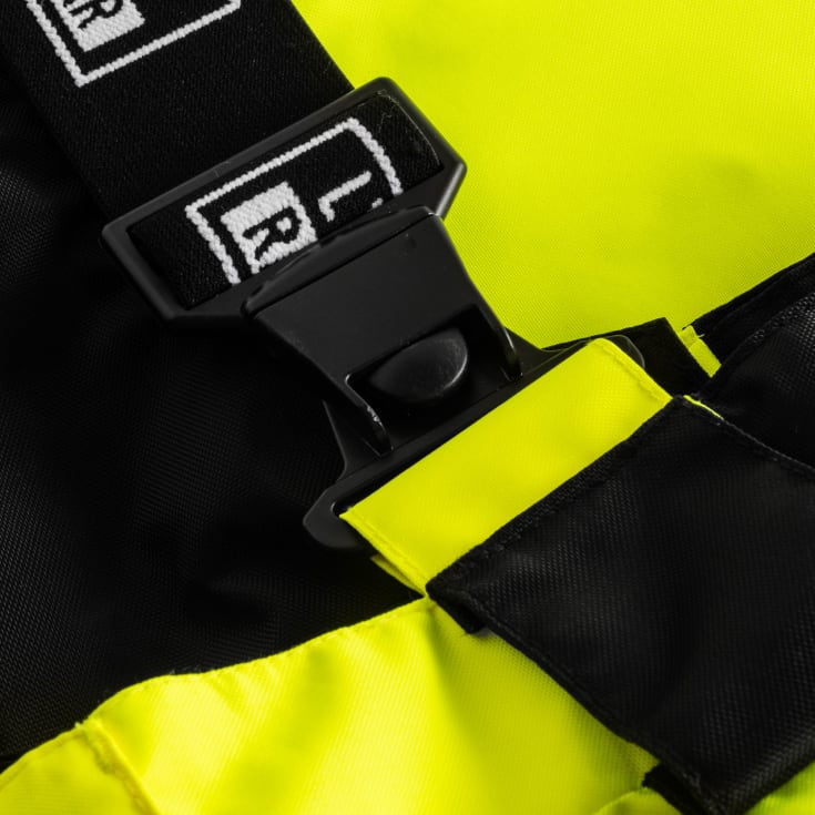Lyngsøe vinterbukser, Hi-vis Gul/Sort, 2XL