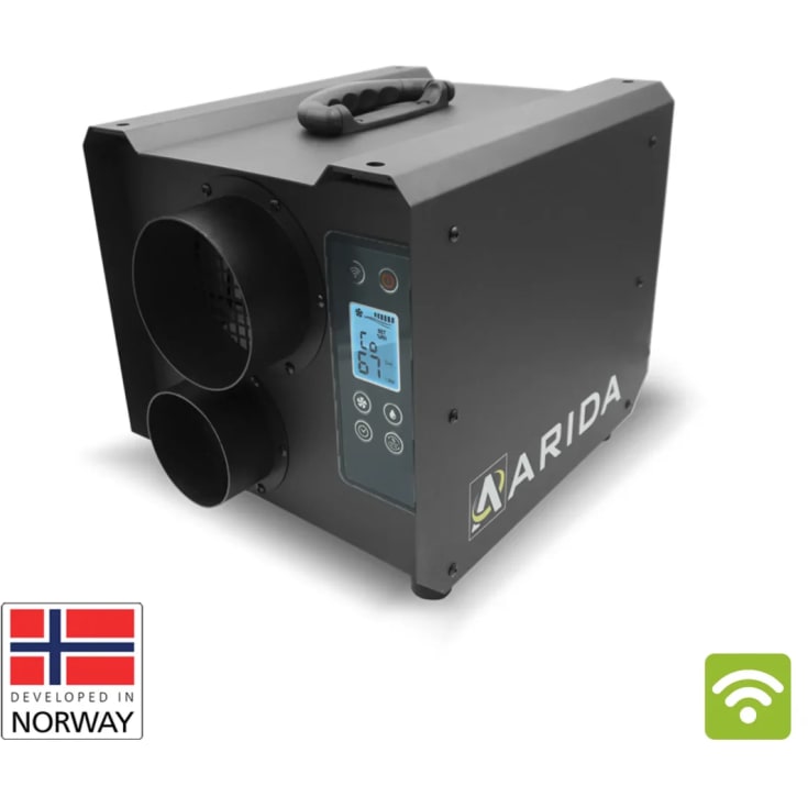 Arida Pro S13 affugter, hepa filter, wifi, 50 m²