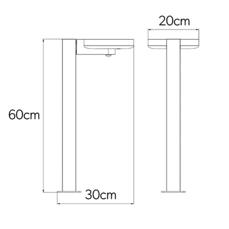4lite Arundel solcelle havelampe