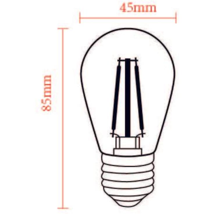 4lite Festoon erstatningslyskilder, 4-pak