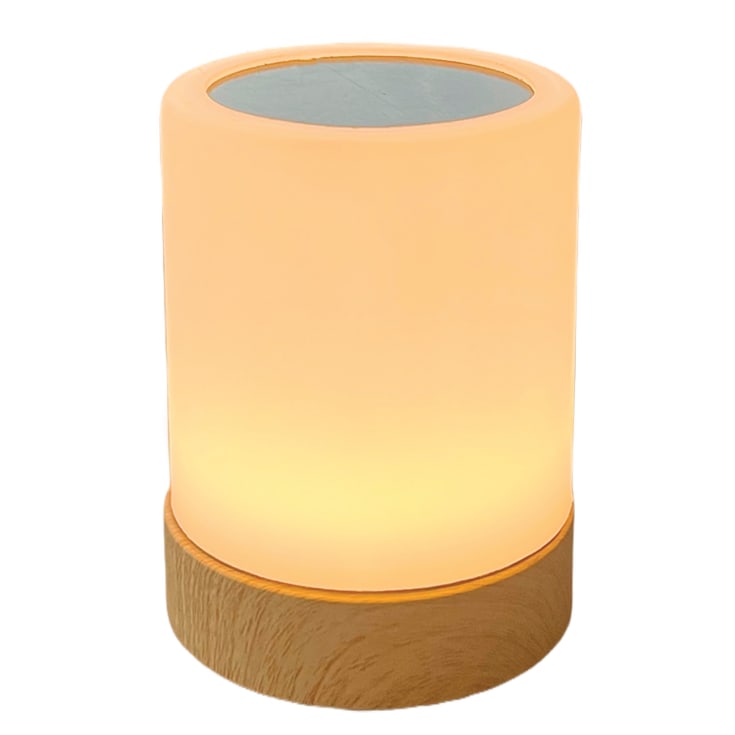 Mood light genopladelig lampe med touch funktion