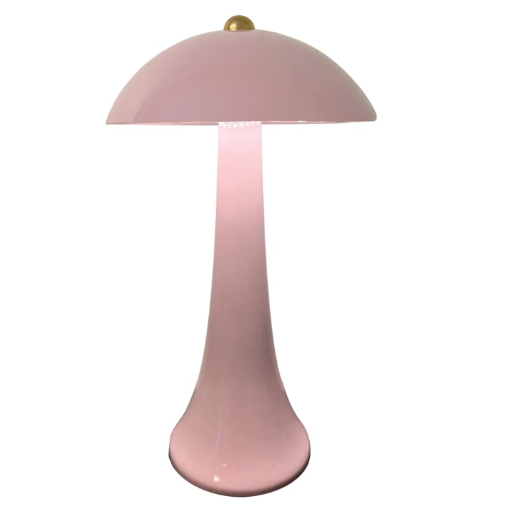Smooth touch lampe 38 LED varm/hvide LED lys lilla