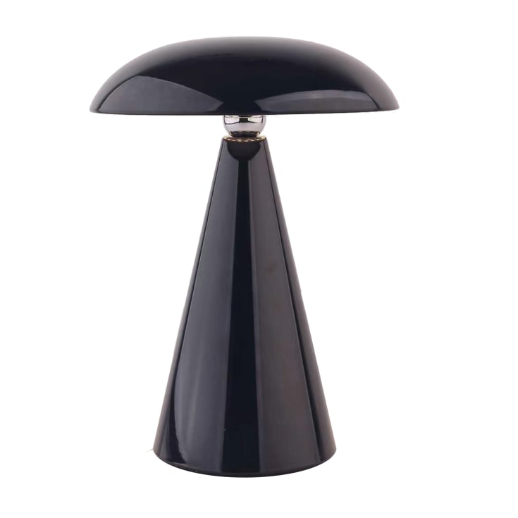 Veli Line Swing genopladelig bordlampe, sort