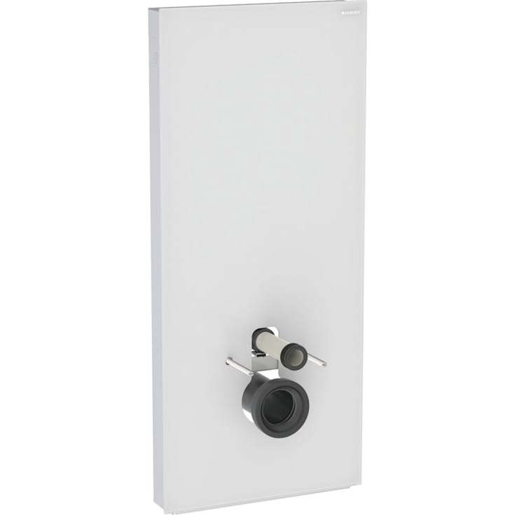 Geberit Monolith Plus sisterne for vegghengt toalett, 114 cm, hvitt glass