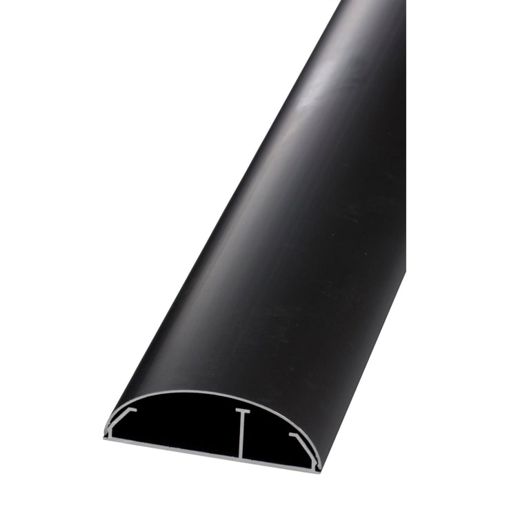 12 stk Kabelkanal, 65 mm, 1,5m, sort