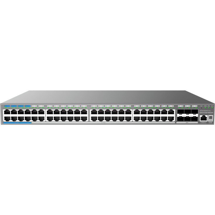 Grandstream GWN 7806PH Pro-svitsj 48x1G 6xSFP+ 48xPoE L2++ 720W